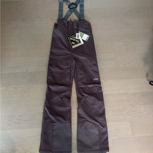 NWT REI Co-op First Chair GTX Bib Snow Pants XS Xsmall Women’s Briarsmoke